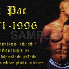 2pac Tupac Shakur Tribute Poster Only God Quote New