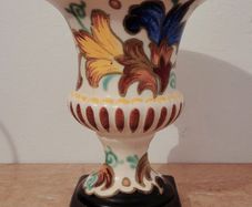 Antique handpainted urn