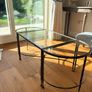 BoConcept 3 Piece Glass Coffee Table Modular  Demilune Design Image 3