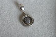 Pandora spinning signature dangle charm perfect condition fully hallmarked