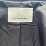 The Frankie Shop Mavis OVersized black trench coat Image 9