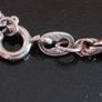 Sterling silver twisted rope bracelet stamped  925 Image 2