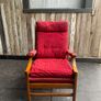 A Vintage Cintique Lounge Chair Image 8