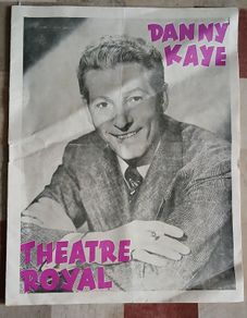 Danny Kaye Theatre Royal Dublin Programme