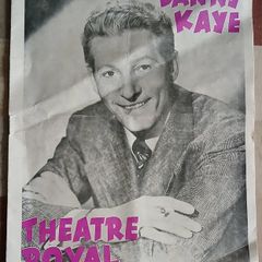 Danny Kaye Theatre Royal Dublin Programme