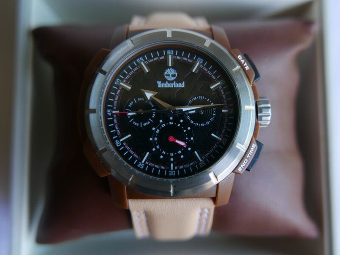 Timberland Analogue Beckman Leather Strap  Watch