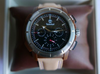Timberland Analogue Beckman Leather Strap  Watch