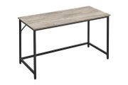 Narrow computer desk, narrow office desk, 140 x 60 x 75 cm, study, home office, office, simple construction, steel, industrial design,