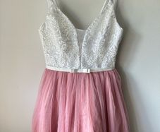Tulle lace mini dress