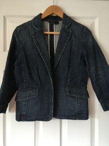 VintageTailored Denim Jacket - Size S - Express