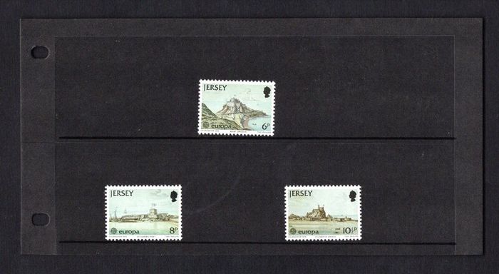 1978 Jersey EUROPA Stamps - Monuments Commemorative Stamps Presentation Pack