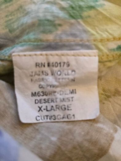 Jams World Hawaiian Patterned Shirt Mens Size 2XL
