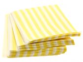 Lot of 200 Yellow stripe sweet bags 5x7