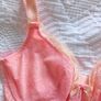 Freya - Hot Coral - Underwired Side Support Bra 30F and Briefs S - Brand New RRP 58 Image 3