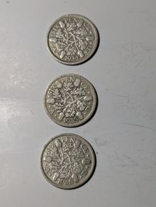 Silver Sixpences date run