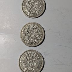 Silver Sixpences date run