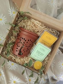 Oil burner& handmade wax melts - gift set