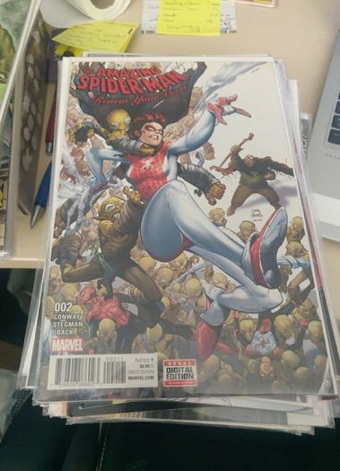 Spiderman comics 3 euro each