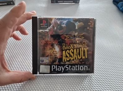 WCW Backstage Assault PlayStation1 Ps1 PlayStation2 Ps2 Games Original