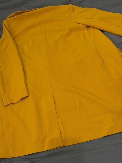 Mustard Orange Lightweight Coat / Blazer