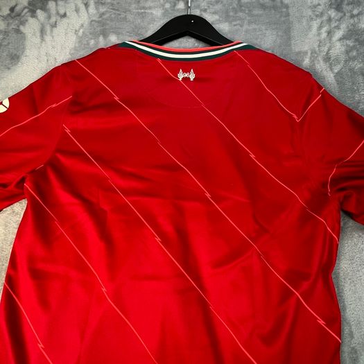 Liverpool Shirt Mens L Red Home 2021/22 Football Nike Dri-Fit DB2560-688 VGC