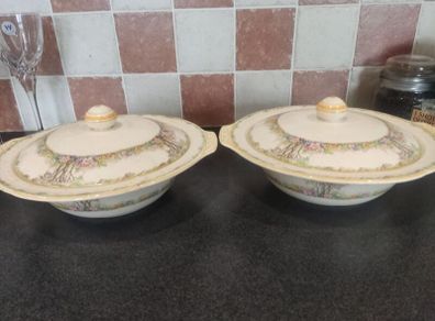 Antique H&K Tunstall tureens 1933-42