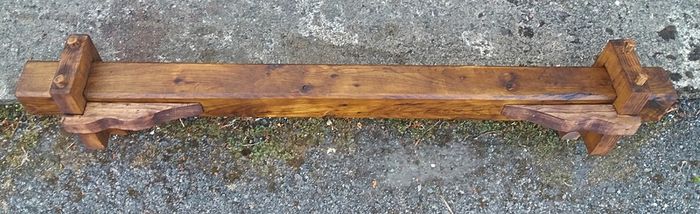 NEW Rustic Stove Mantle / Shelf...long 4.5ft