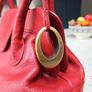 Genuine John Rocha Red leather handbag Image 4