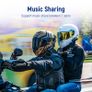 LEXIN B4FM PRO Motorcycle Motorbike rider Bluetooth V5.0 Intercom Helmet Headset for 10 Bikers Talking at one time with Music Sharing Image 4