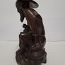 Antique Chinese wooden figurine Image 8