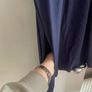 Blue short sleeve dress Image 7