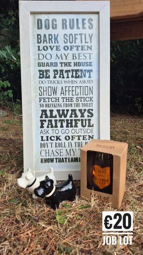 Dog Lover gifts- Job Lot