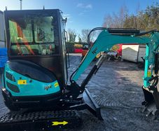 1.2 ton and 2.5 ton Excavators.