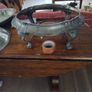 antique silver server dish Image 6