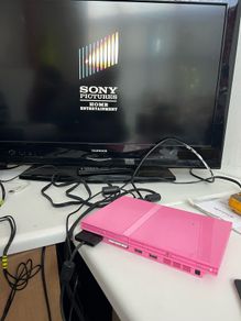 Playstation 2 Slim Pink Free post
