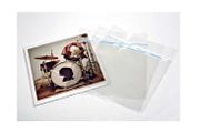34% OFF! 200 x BLAKE SLEEVES! 7 Inch 45RPM Singles Vinyl Record Covers Crystal CLEAR plastic Outer sleeves - SEALED FLAP