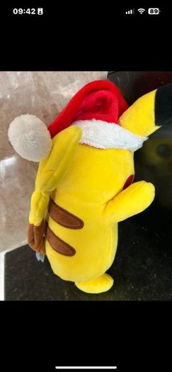 Talking Pokemon  Pikachu Holiday Soft toy