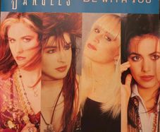 The Bangles Be With You Let It Go 1989 UK 7inch Vinyl Picture Sleeve