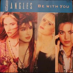 The Bangles Be With You Let It Go 1989 UK 7inch Vinyl Picture Sleeve