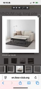 IKEA vindum rugs 3 available