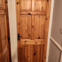Solid timber 6 panel internal doors