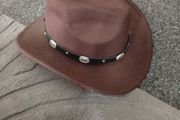 Cowboy Hats/ Brown and white and a light brown for sale .