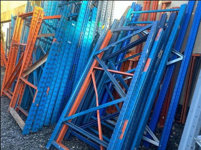 Single Bay Pallet Racking 3 Shelves - Large Quantity Available