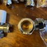 New EPH Radiator 15mm Lock shield Valves & Fittings Image 4