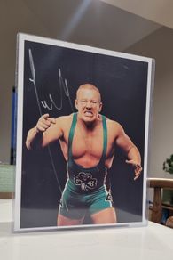 Fit Finlay signed promo picture