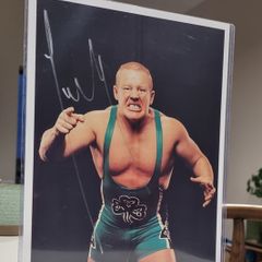 Fit Finlay signed promo picture