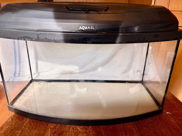 Fish Tank Aqua 60cm - Bow Front Aquarium 45L