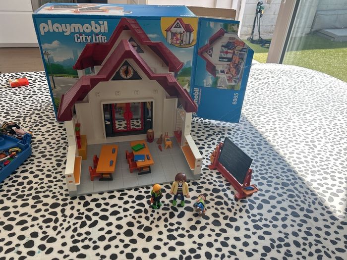 playmobil city life school house 6865