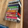 black music cassette tapes.  X 10 Image 2