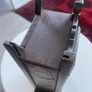 Antique Hand Carved Tall wooden Trinket Image 8